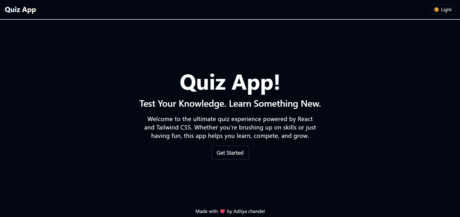 Quiz app